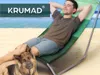 KRUMAD Strandstoel, inklapbaar met draagtas – Opvouwbare Productafbeelding-voorbeeld 5