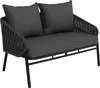 Aluminium-Gartenbank MCW-P90, Gartensofa Outdoor Sitzbank, Produktbild-Vorschau 15