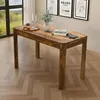 FineBuy Esstisch Sheesham Massivholz 120cm für bis zu 6 Produktbild-Vorschau 1
