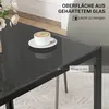 HOMCOM Esstisch Esszimmertisch Quadratischer Küchentisch Produktbild-Vorschau 4