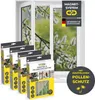 EASYmaxx Moskitonetz mit Pollenschutz 4er-Set 150x130cm Produktbild-Vorschau 1