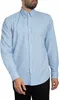 Elegantes Herrenhemd Blau: Langarm, Regular Fit, Produktbild-Vorschau 4