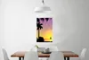 MuchoWow® Poster Boot - Segeln - Palme - Nacht 60x90 cm - Produktbild-Vorschau 2