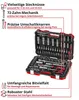 Einhell 181-tlg. Stecknuss- und Ratschen-Set Produktbild-Vorschau 11