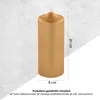Fink CANDLE, metallic Stumpenkerze, Paraffin, goldfarben, Produktbild-Vorschau 2