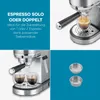 Macchina per caffè espresso grigia da 20 bar Severin KA5997 Anteprima dell’immagine prodotto 27
