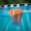 Pool Dosierschwimmer mit Thermometer orange Dosierer Produktbild-Vorschau 5