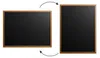 Tablica kredowa MAGNETYCZNA czarna 120x90 cm rama drewniana Podgląd zdjęcia produktu 16