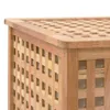 kôš na bielizeň vidaXL 87,5x46x67 cm z masívneho orechového Náhľad obrázku produktu 5