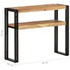 vidaXL Stolik 90x30x75 cm z litego drewna akacjowego Podgląd zdjęcia produktu 6