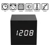 Wecker aus Holz – Mini-Digitaluhr mit Temperatur- und Produktbild-Vorschau 2
