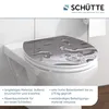 SCHÜTTE WC Sitz GREY STEEL High Gloss mit MDF Holzkern, Produktbild-Vorschau 5