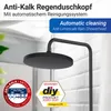 WENKO Dusch Kopf Regen Dusche Ø22,5 cm Automatic Cleaning Produktbild-Vorschau 2
