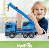 Malplay Kran gesteuerter Auto, Licht Krangeräusche Blau Produktbild-Vorschau 15
