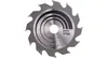 A circular saw blade is shown against a white background. Voir les images du produit