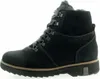 A side view of a black boot. Anteprima dell’immagine prodotto