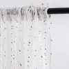 Rideau semi-transparent à passer par la tringle, rideau en Voir les images du produit 9