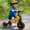 Detský odrážací bicykel trojkolka 3v1 s pedálmi žltý od 1,5 Náhľad obrázku produktu 15