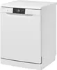 A white dishwasher shown from a three-quarter angle against a white background. Produktbild-Vorschau