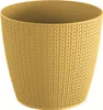 Květináč WHEATY 12,8 cm - barva: hořčice Anteprima dell’immagine prodotto 1