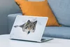 MuchoWow® Laptop Aufkleber Sticker Cover Wolf - Schnee - Produktbild-Vorschau 4