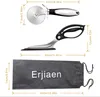 Pizzaschere & Pizzaschneider Set 2-teilig – Edelstahl Pizza Produktbild-Vorschau 9