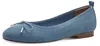 Tamaris Damen Ballerina in Blau, Größe 39 Produktbild-Vorschau 1
