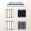 DEUBA® 2er Set Trennwand 180x160cm 4 teilig Blickdicht Produktbild-Vorschau 9