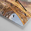 Wanduhr - Quadrat - Glasuhr - Eiffle Architektur Paris - Produktbild-Vorschau 5