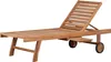 Teakholz-Lounger Woodie mit Rädern - uni grey Produktbild-Vorschau 5