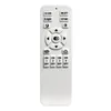 A white remote control for a light fixture is shown against a white background. Produktbild-Vorschau
