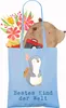 Mr. & Mrs. Panda Jutetasche Pinguin Bestes Kind der Welt - Produktbild-Vorschau 3
