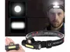 COB + LED Stirnlampe 4-in-1 Wiederaufladbar USB Kopflampe Produktbild-Vorschau 5