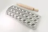 Ravioli-Form rund mit Rollstab - 24 Stück - Eppicotispai Produktbild-Vorschau 1