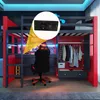 Letto a castello Merax, letto a soppalco 90x200 cm con Anteprima dell’immagine prodotto 3