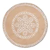 Zeller Present 27035 Tischset Mandala Leinen Ø 38 cm, natur Produktbild-Vorschau 1