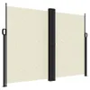 The Living Store Store latéral extensible Crème 180x600 cm Voir les images du produit 3