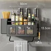 Küchenregale, Gewürzregale, Hängendes Küchenregal mit Haken Produktbild-Vorschau 11