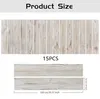 15 Stuks Houtlook Vinyl Zelfklevende Trapstickers Productafbeelding-voorbeeld 4