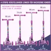 Habib Kinderroller Metall-Roller 3-Rad mit LED Licht | Produktbild-Vorschau 4