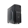 A black computer tower case is shown against a white background. Podgląd zdjęcia produktu