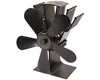 HS Flamingo FLAMINGO ventilateur de poêle à cinq pales noir Voir les images du produit 5