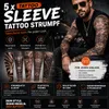 Manches tatouées Manches tatouées en nylon – 5X manches Voir les images du produit 7