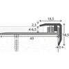 Prinz DESIGN-STEP Schraubprofil Nr. 331, 100 cm silber Produktbild-Vorschau 2