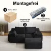 Sofa 2-Sitzer Sofa ohne Montage, Cordstoff, ergonomisch & Produktbild-Vorschau 5