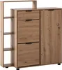 FineBuy Schuhschrank Eiche-Nachbildung 98x110x30 cm Produktbild-Vorschau 6