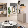 Komoda JERRY Kaszmir 80 cm 1 drzwi 3 szuflady 2 półki Podgląd zdjęcia produktu 6