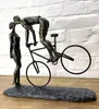 Gilde Skulptur, Paar, "Kiss me", Fahrradmotiv, Kunstharz, Podgląd zdjęcia produktu 13