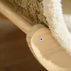 PawHut Katzenhöhle Katzenbett mit Regal Katzenhaus Produktbild-Vorschau 9