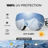 Qunature Occhiali da sci Anti-Fog Occhiali da snowboard Anteprima dell’immagine prodotto 2